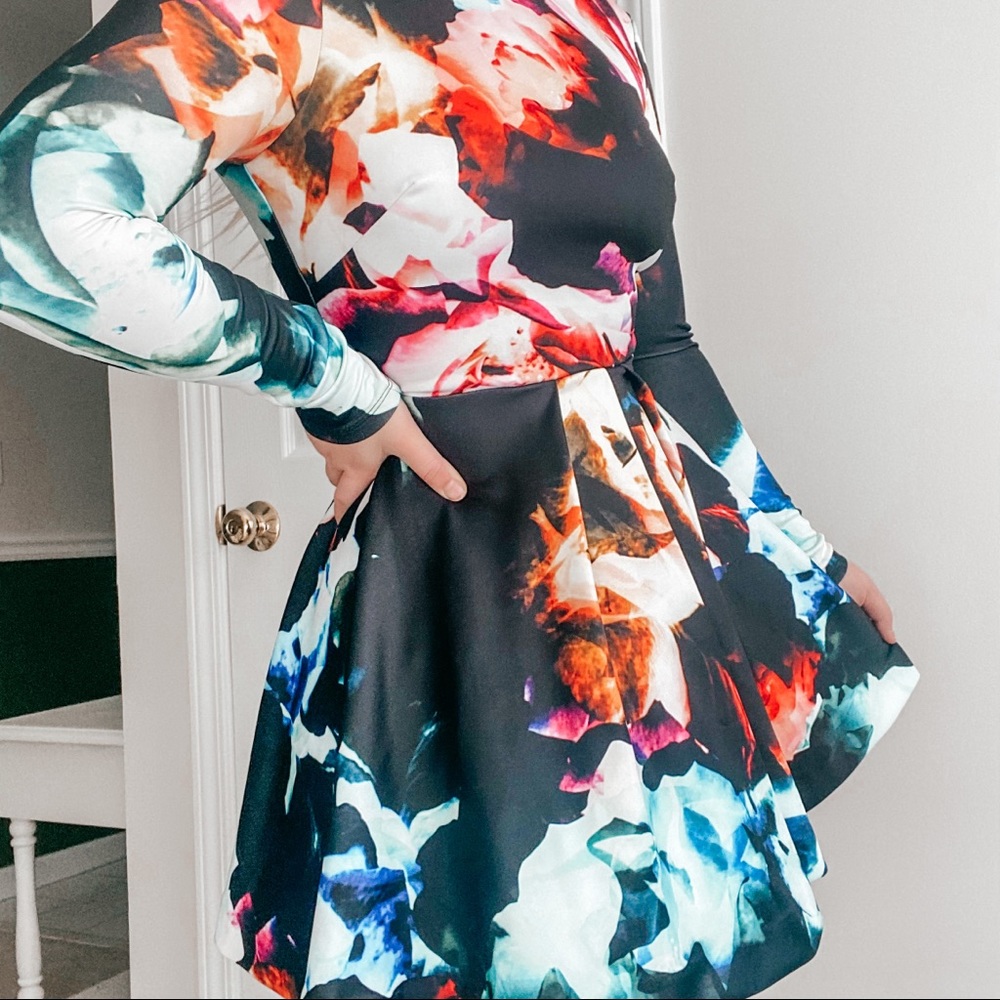 BeBe Skater Skirt Dress